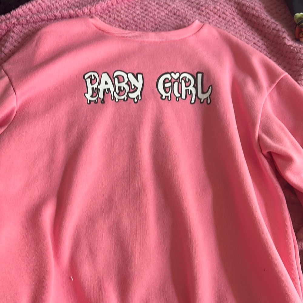 Bright Pink Oversized Crewneck